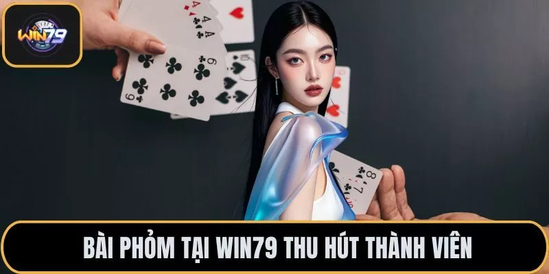 Bài Phỏm tại Win79 thu hút thành viên
