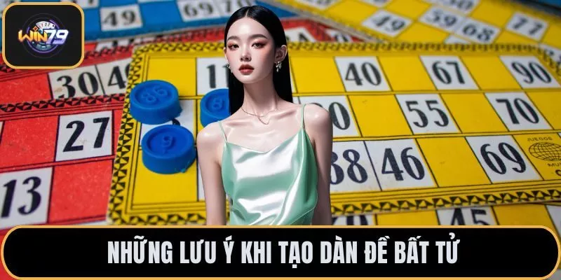 Những lưu ý khi tạo dàn đề bất tử