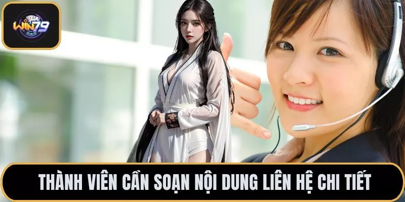 Thành viên cần soạn nội dung liên hệ chi tiết